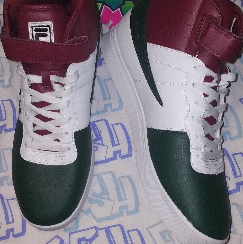 FILA F-13 "Burgundy/White/Green"